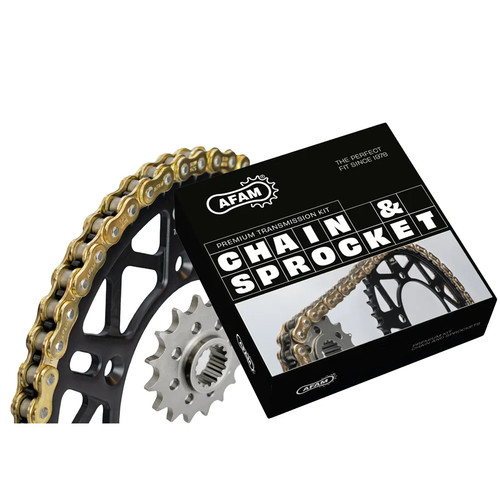 Kit catena afam acciaio 428 - catena,