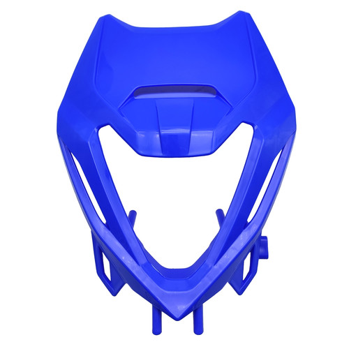 Maschera scudo anteriore blu - maschera,
