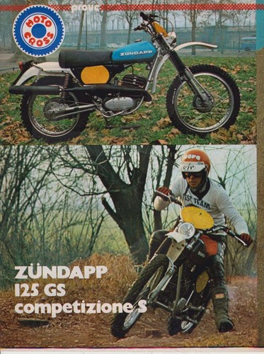 Advertising test moto zundapp - advertising,