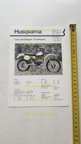 Husqvarna 125 enduro 1981 - wr,